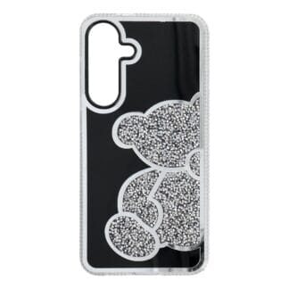 Capa Samsung Galaxy S26 FE Teddy Bear prateado