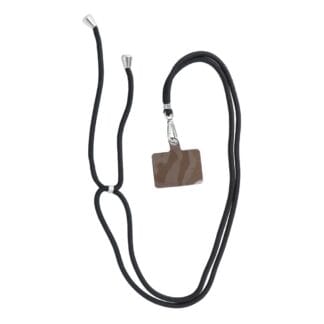 Cordão para telemóvel universal SWING preto