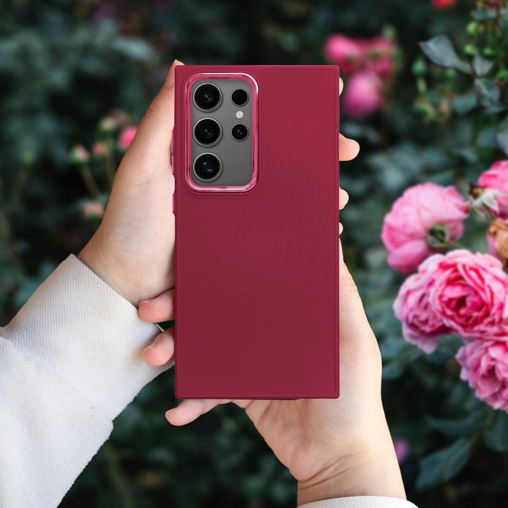 Capa Frame Samsung Galaxy S26 FE S25 FE magenta 2