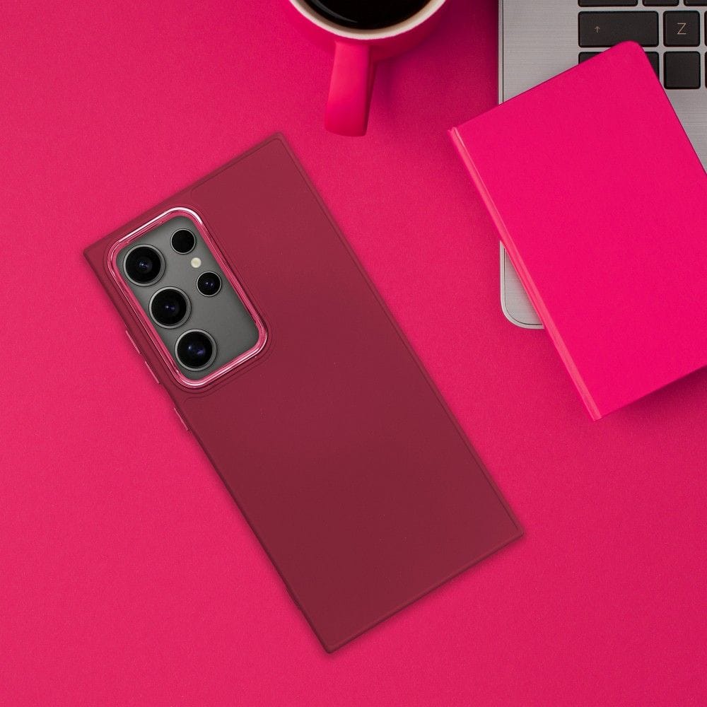 Capa Frame Samsung Galaxy S26 FE S25 FE magenta 3