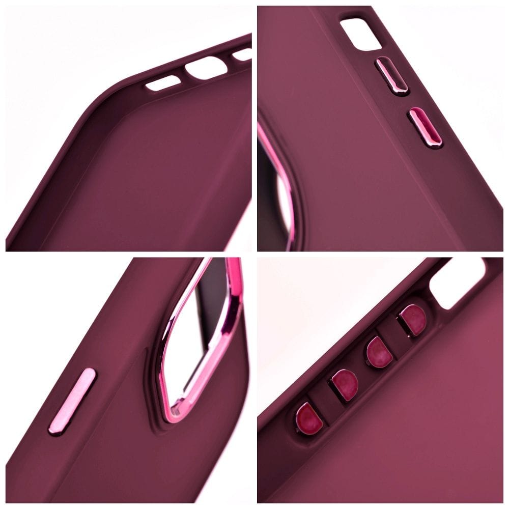 Capa Frame Samsung Galaxy S26 FE S25 FE roxo 4