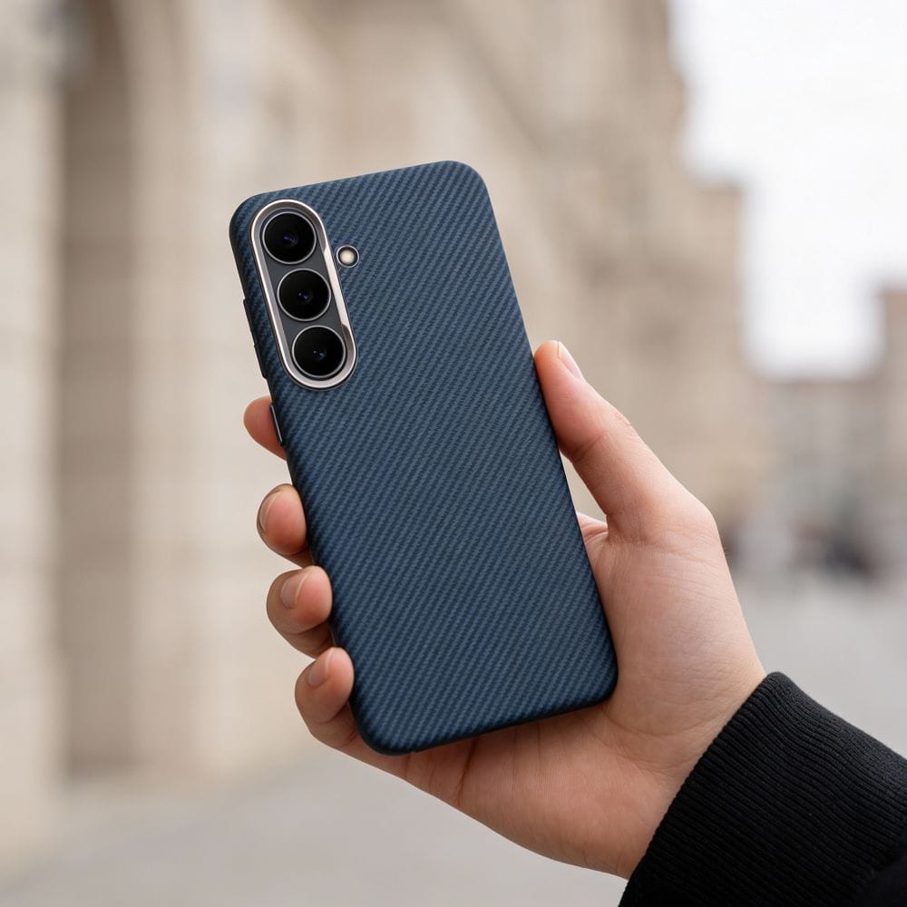 Capa MagSafe Samsung Galaxy A17 K Look azul 04