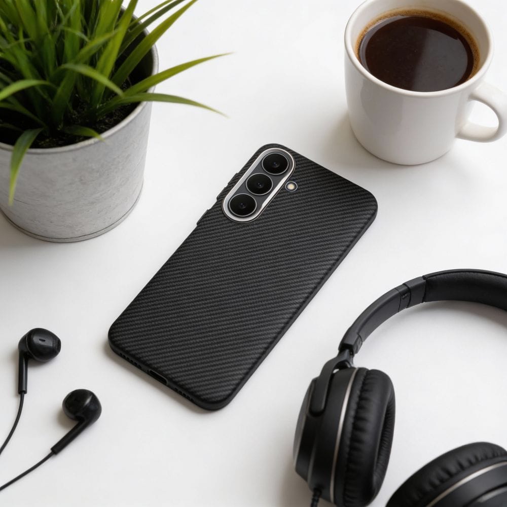 Capa MagSafe Samsung Galaxy A17 K Look preto 04