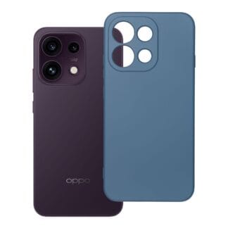 Capa silicone Oppo Reno 16 F 5G azul