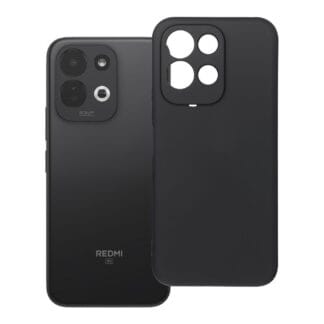 Capa silicone Xiaomi Redmi 17 preto